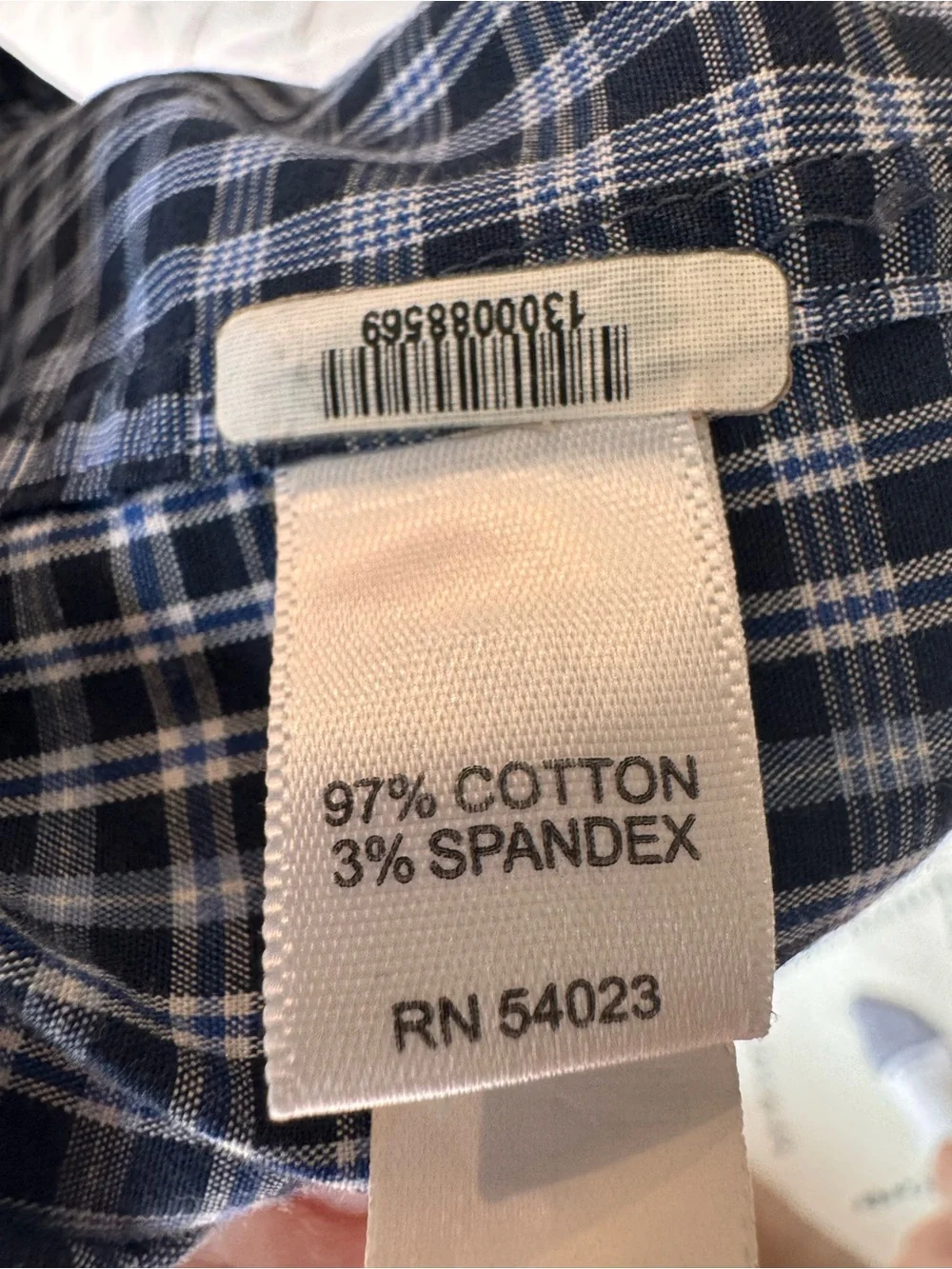 Banana Republic‎ Western Plaid Button-Down Shirt - Men’s Large Tall